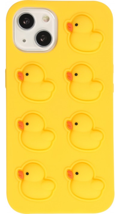 iPhone 13 Case Hülle - Silicone jeu éclate bulles anti-stress canards