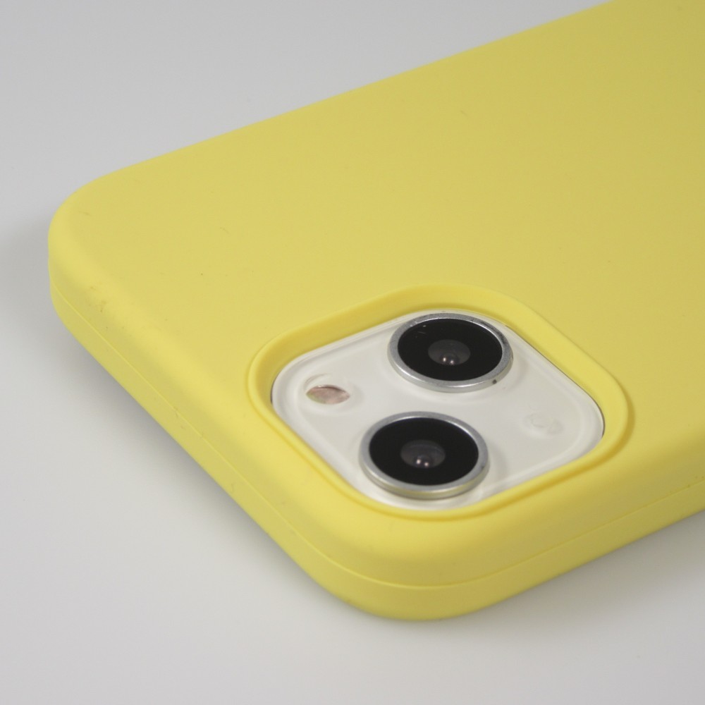 Coque iPhone 13 - Soft Touch - Jaune