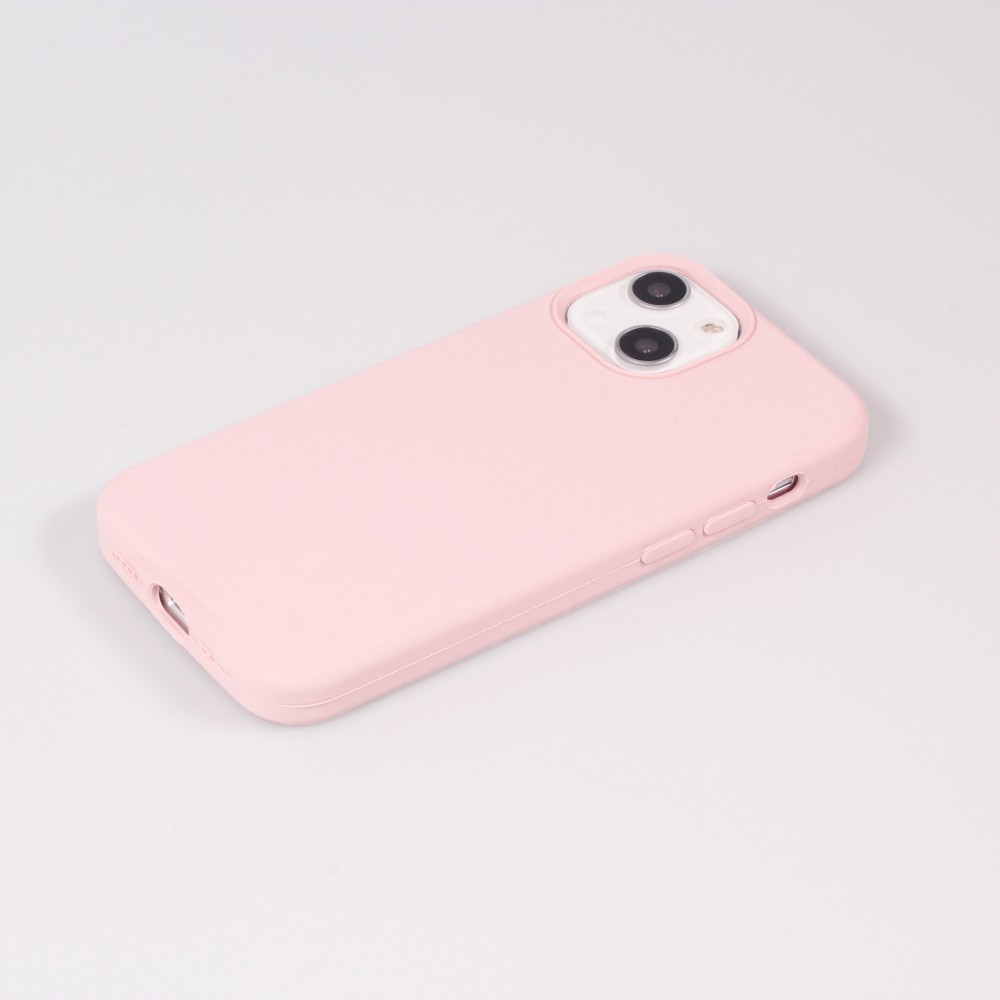 Coque iPhone 13 - Soft Touch - Rose clair