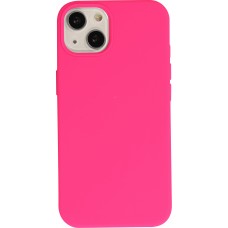 Coque iPhone 13 - Soft Touch - Rose foncé