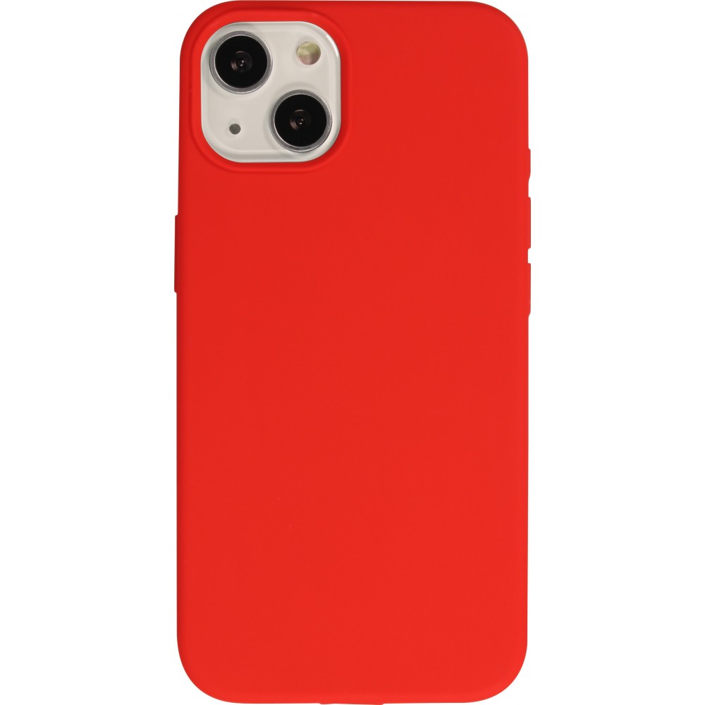 Coque iPhone 13 - Soft Touch - Rouge