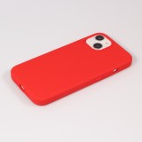 Coque iPhone 13 mini - Soft Touch - Rouge