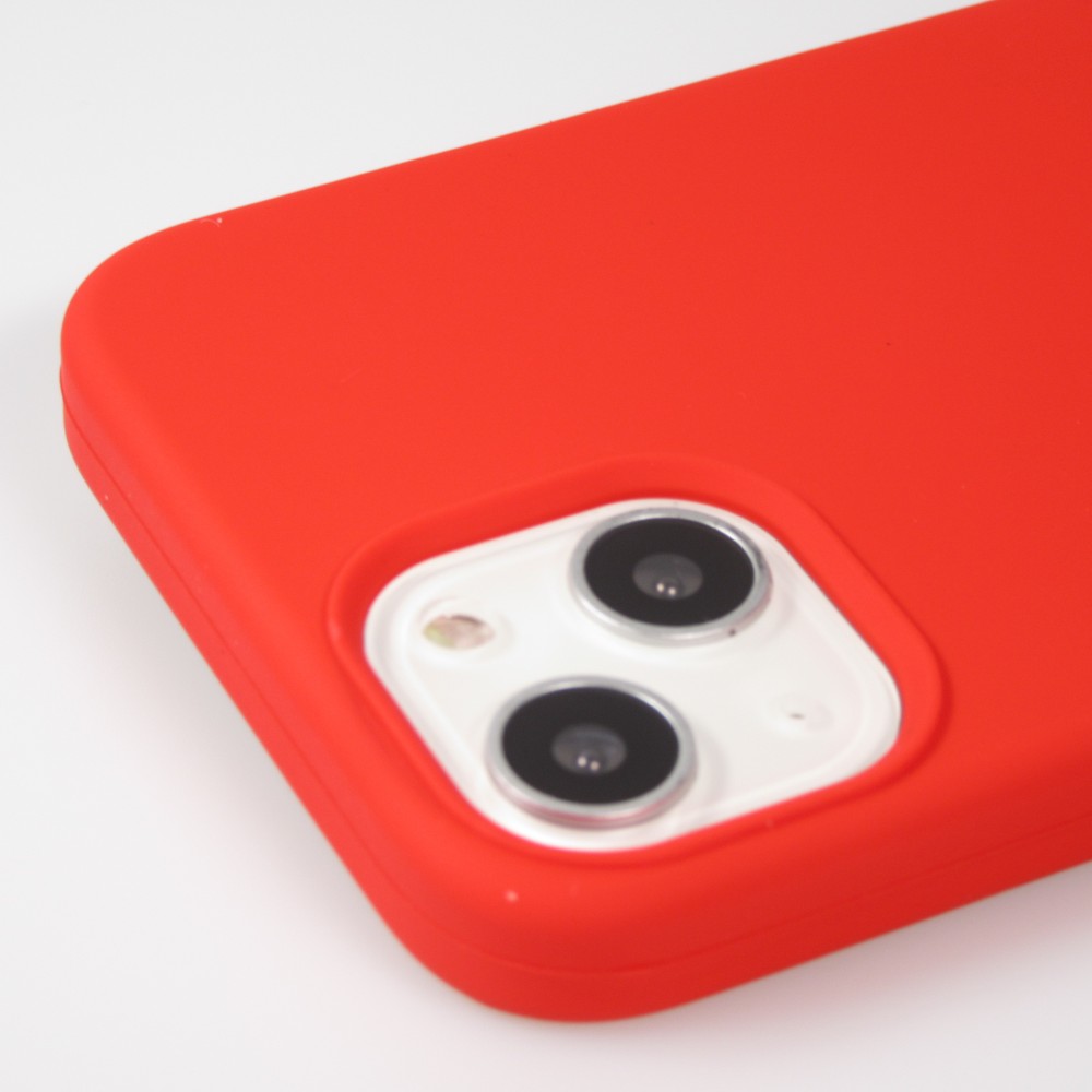 Coque iPhone 13 - Soft Touch - Rouge