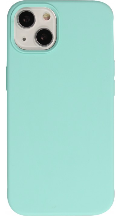 Coque iPhone 13 - Soft Touch - Turquoise