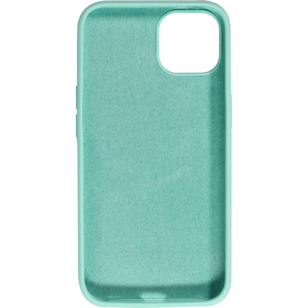 Coque iPhone 13 mini - Soft Touch - Turquoise