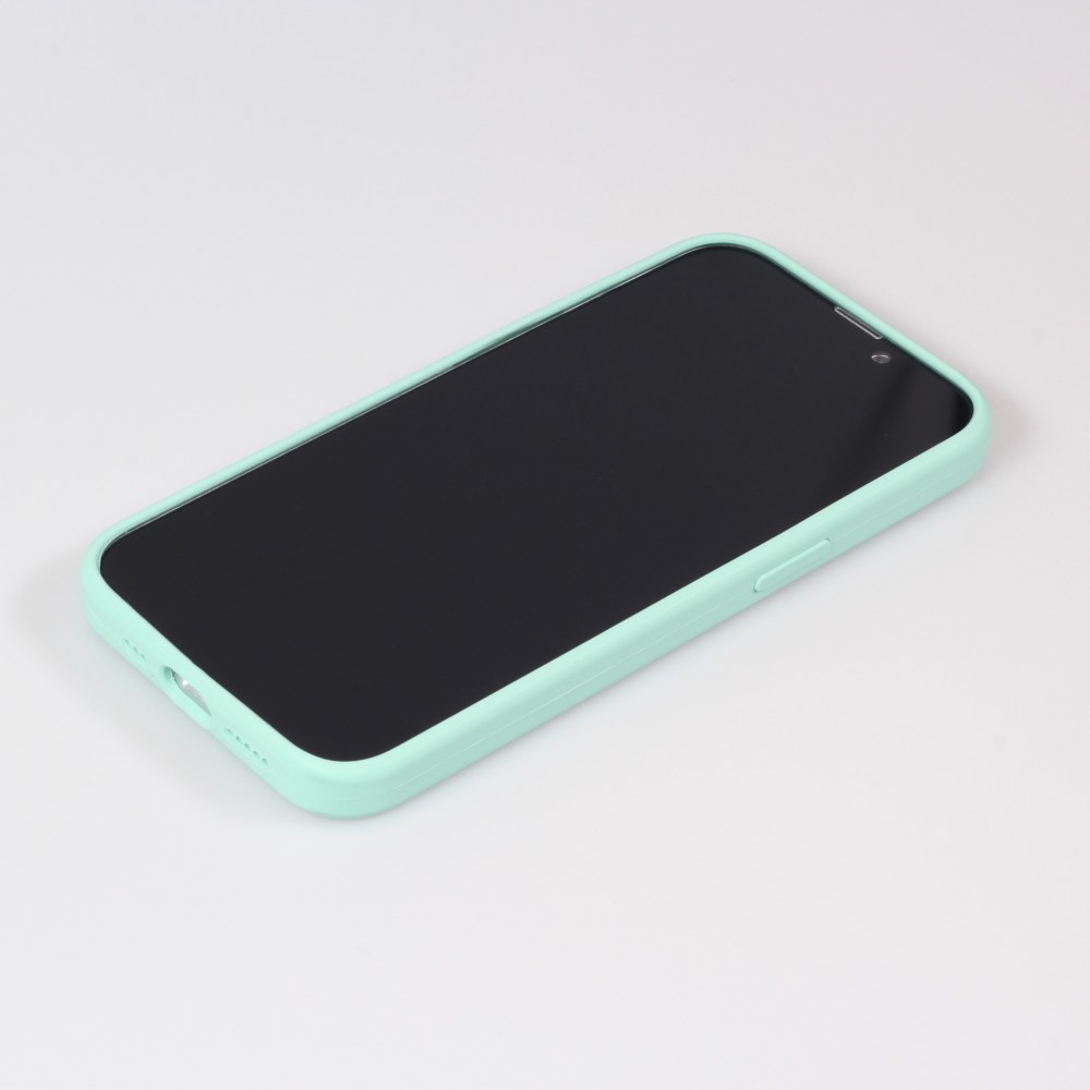 Coque iPhone 13 - Soft Touch - Turquoise