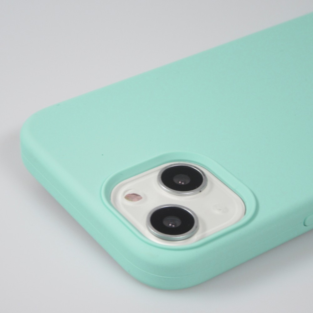 Coque iPhone 13 - Soft Touch - Turquoise