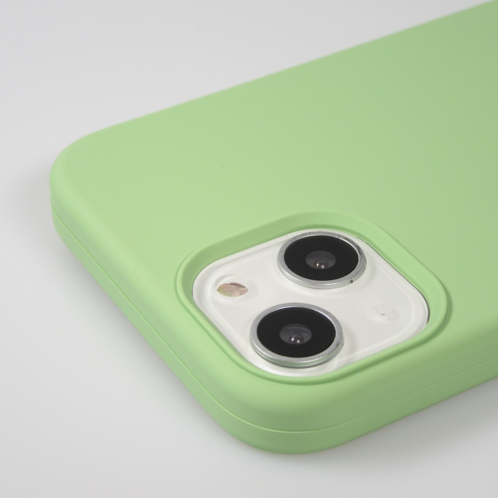 Coque iPhone 13 - Soft Touch - Vert clair