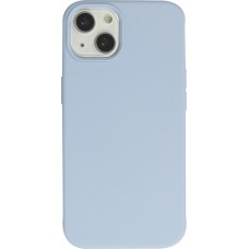 Coque iPhone 13 mini - Soft Touch - Bleu clair