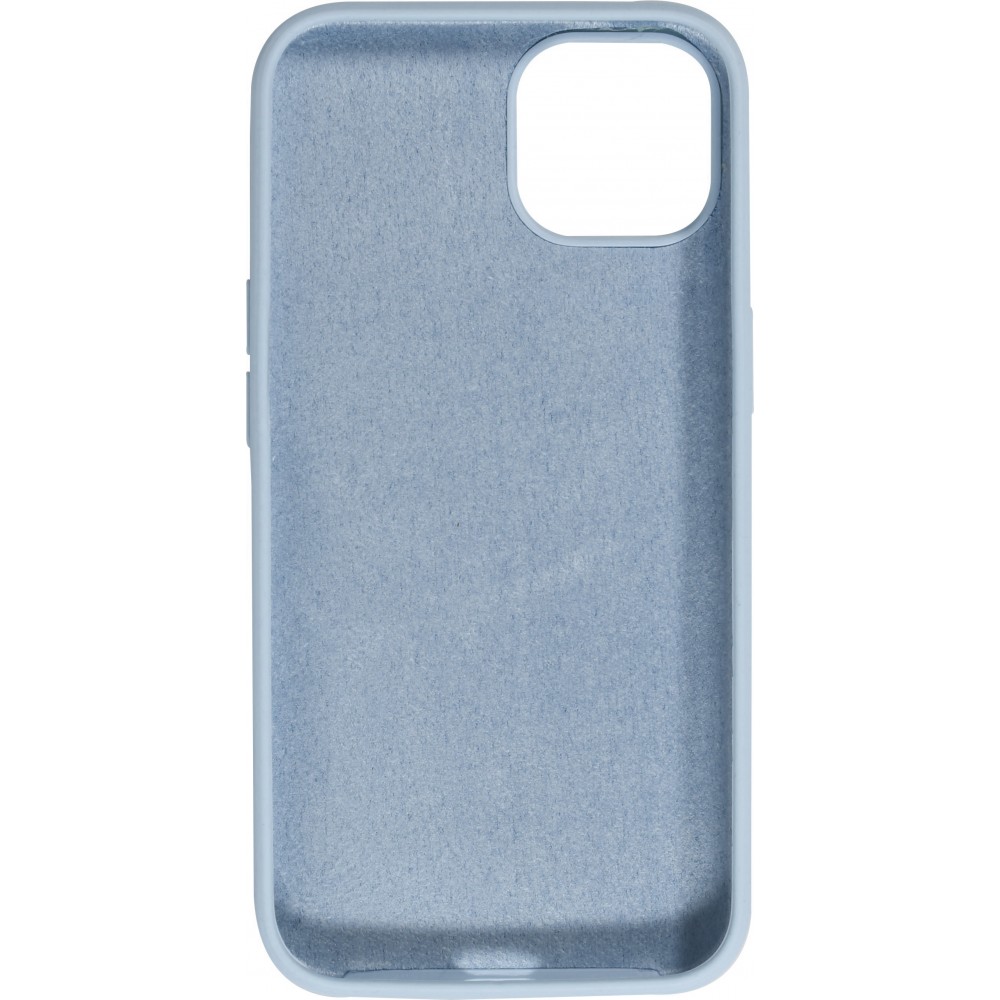 Coque iPhone 13 mini - Soft Touch - Bleu clair