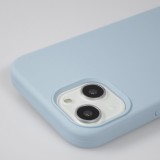 Coque iPhone 13 mini - Soft Touch - Bleu clair