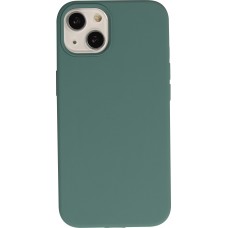 Coque iPhone 13 mini - Soft Touch - Vert foncé