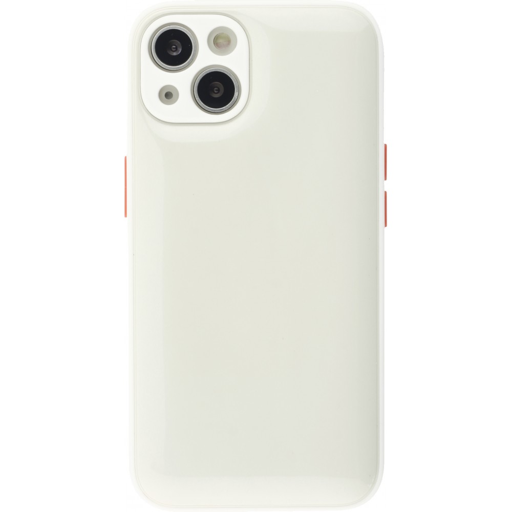 Coque iPhone 13 - Squeeze Jelly - Blanc