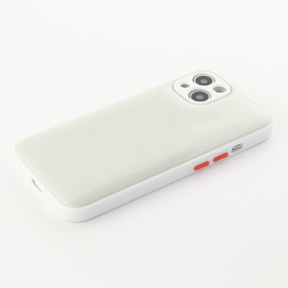 Coque iPhone 13 - Squeeze Jelly - Blanc