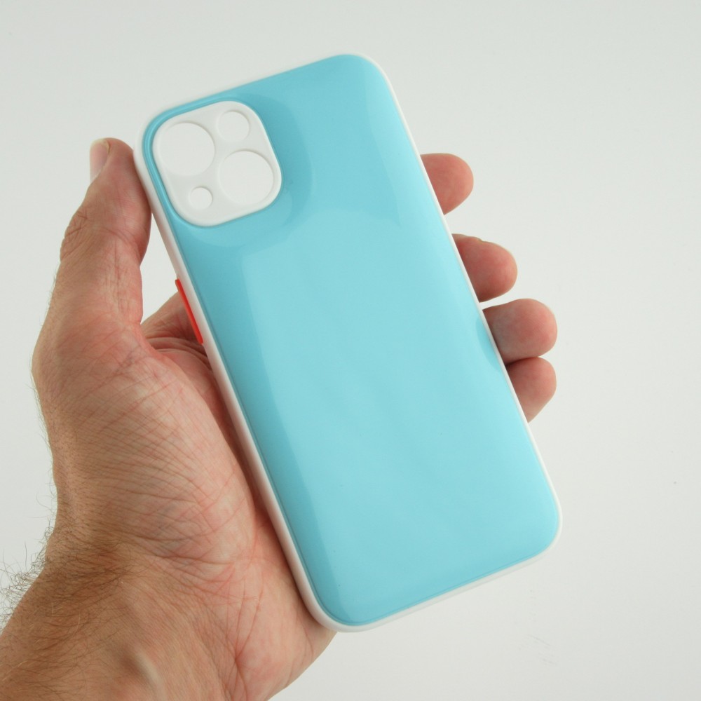 Coque iPhone 13 - Squeeze Jelly - Bleu