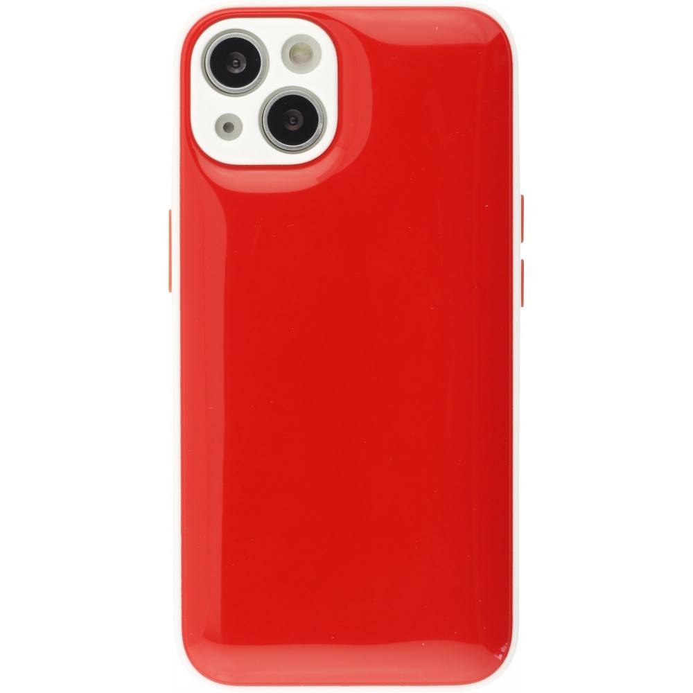 Coque iPhone 13 - Squeeze Jelly - Rouge