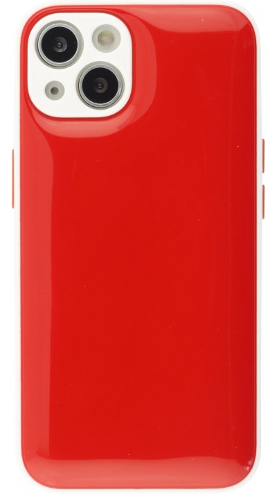 Coque iPhone 13 - Squeeze Jelly - Rouge