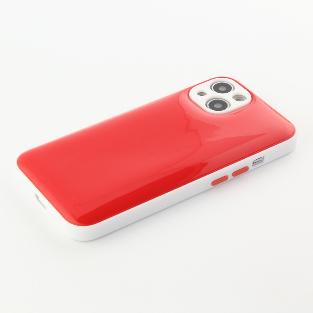 Coque iPhone 13 - Squeeze Jelly - Rouge