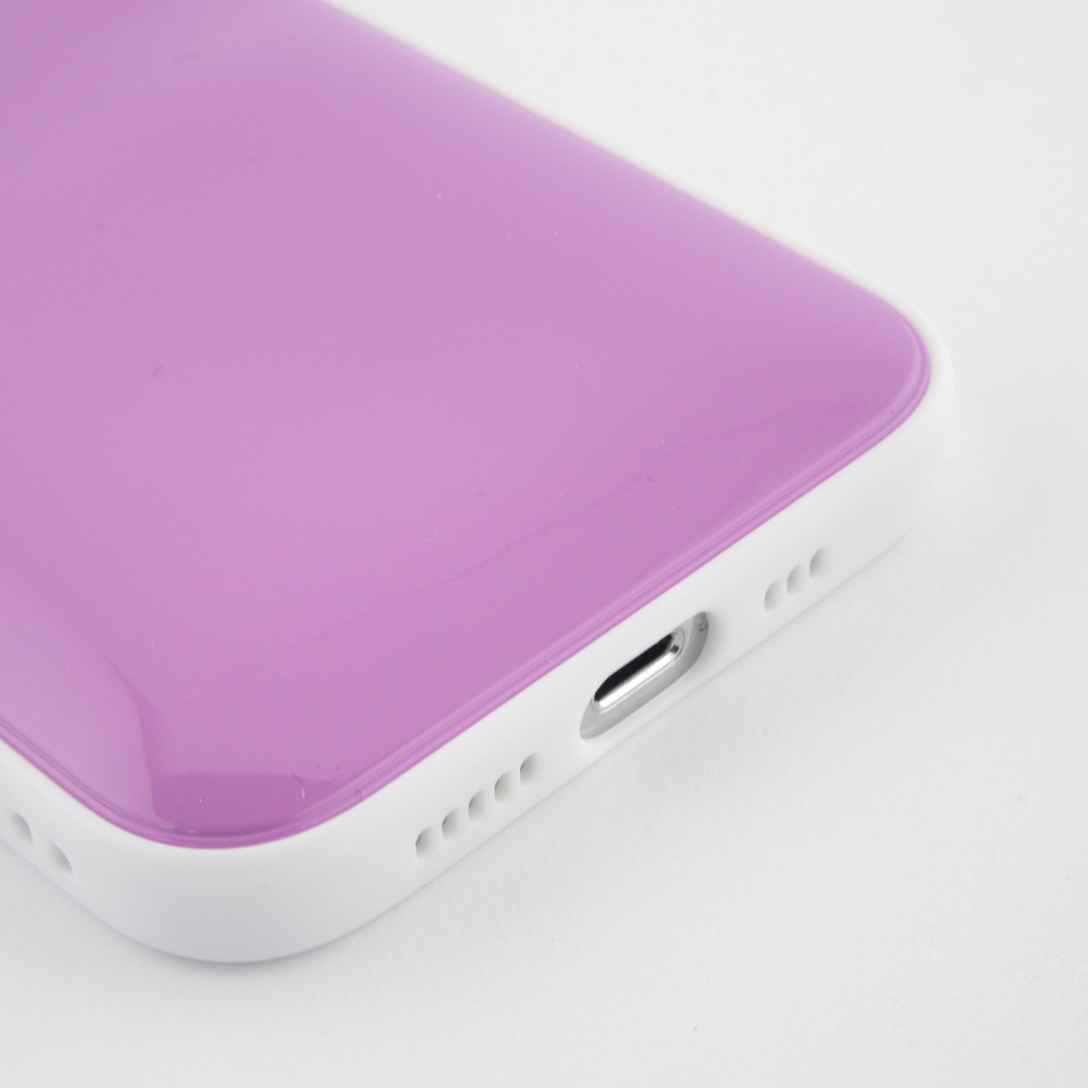 Hülle iPhone 13 mini - Squeeze Jelly - Violett