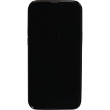 Coque iPhone 13 - Gel Coeur 3D relief - Noir