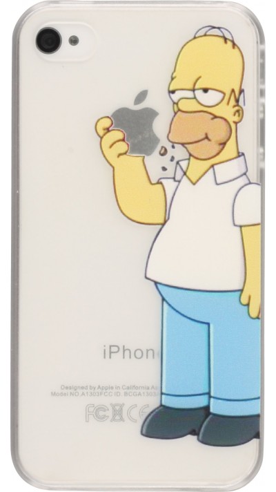 Hülle iPhone 4/4s - Homer Simpson