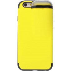 Hülle iPhone 6/6s - 2-In-1 AirPods - Gelb