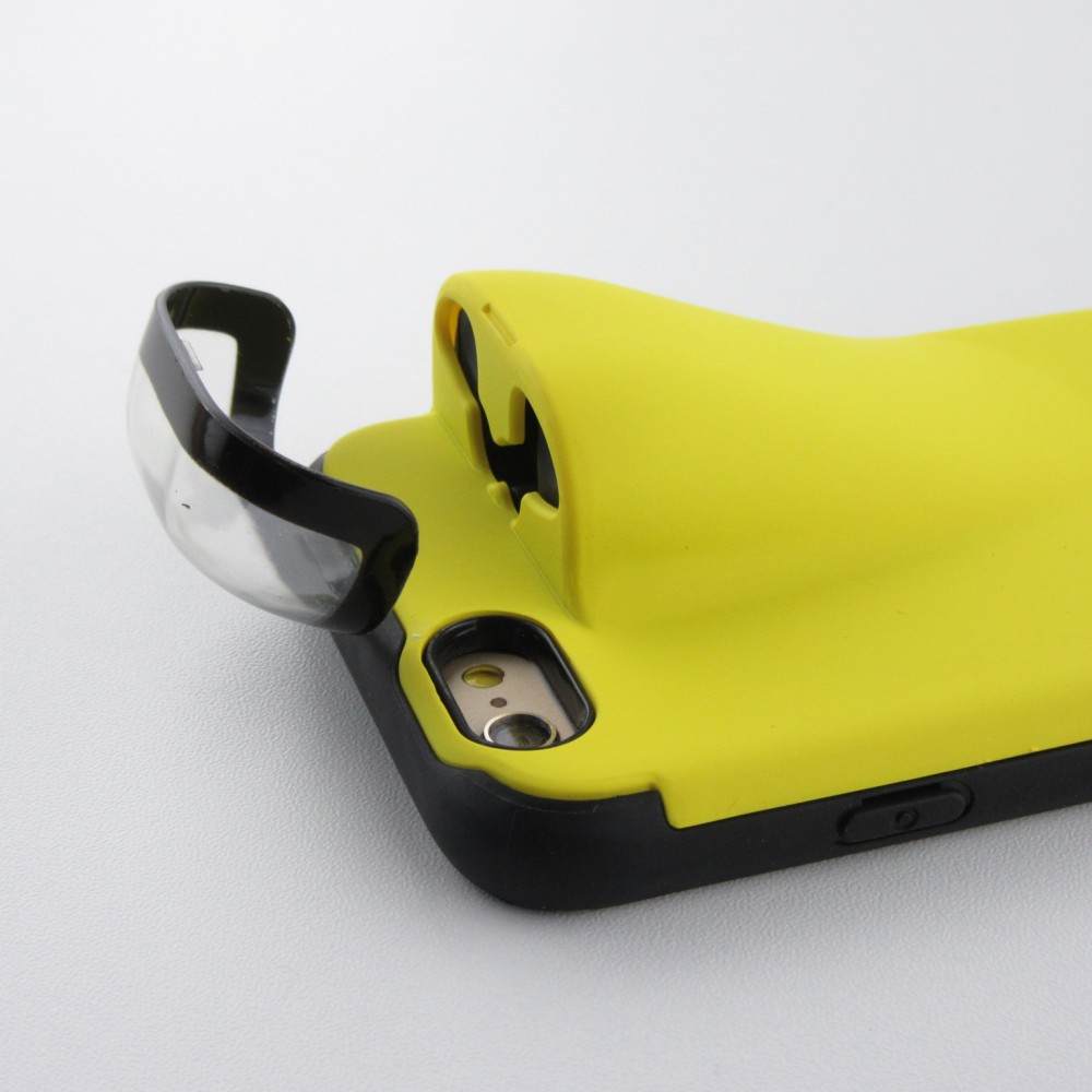 Hülle iPhone 6/6s - 2-In-1 AirPods - Gelb