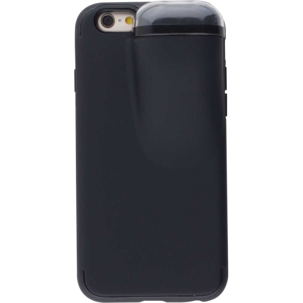 Hülle iPhone 6/6s - 2-In-1 AirPods - Schwarz