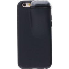 Hülle iPhone 6/6s - 2-In-1 AirPods - Schwarz