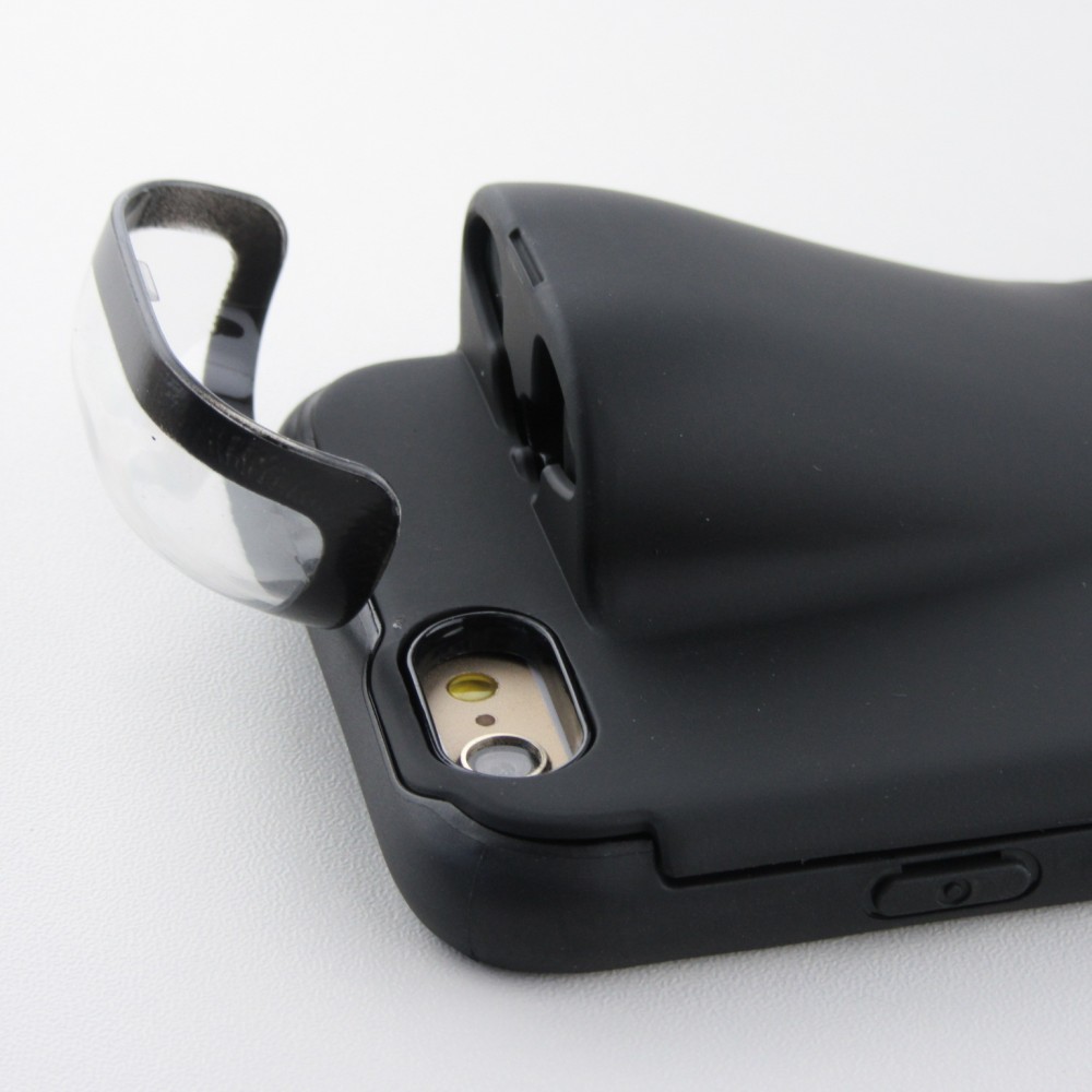 Hülle iPhone 6/6s - 2-In-1 AirPods - Schwarz