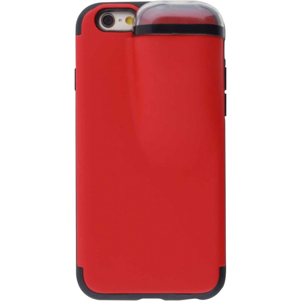 Hülle iPhone 6/6s - 2-In-1 AirPods - Rot
