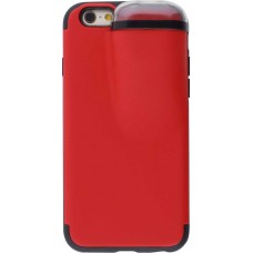 Hülle iPhone 6/6s - 2-In-1 AirPods - Rot