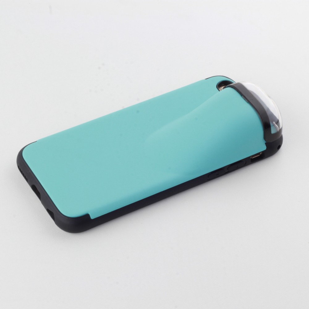 Hülle iPhone 7 Plus / 8 Plus - 2-In-1 AirPods - Türkis