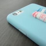 Coque iPhone 6/6s - 3D Milk - Bleu