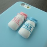 Coque iPhone 6/6s - 3D Milk - Bleu