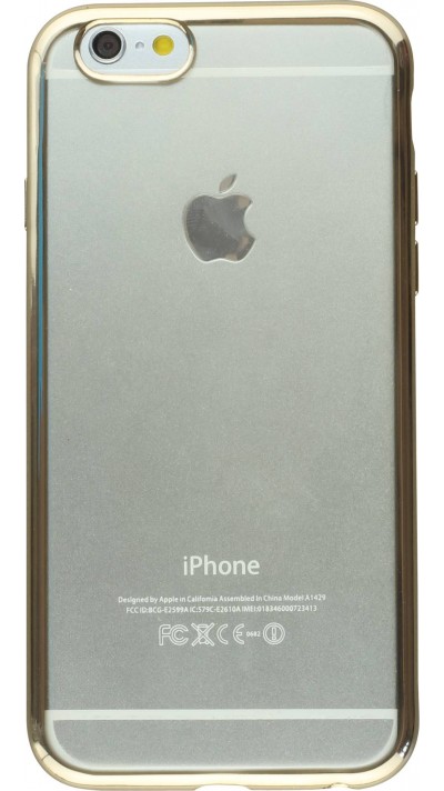Hülle iPhone 6/6s - Bumper Diamond - Gold