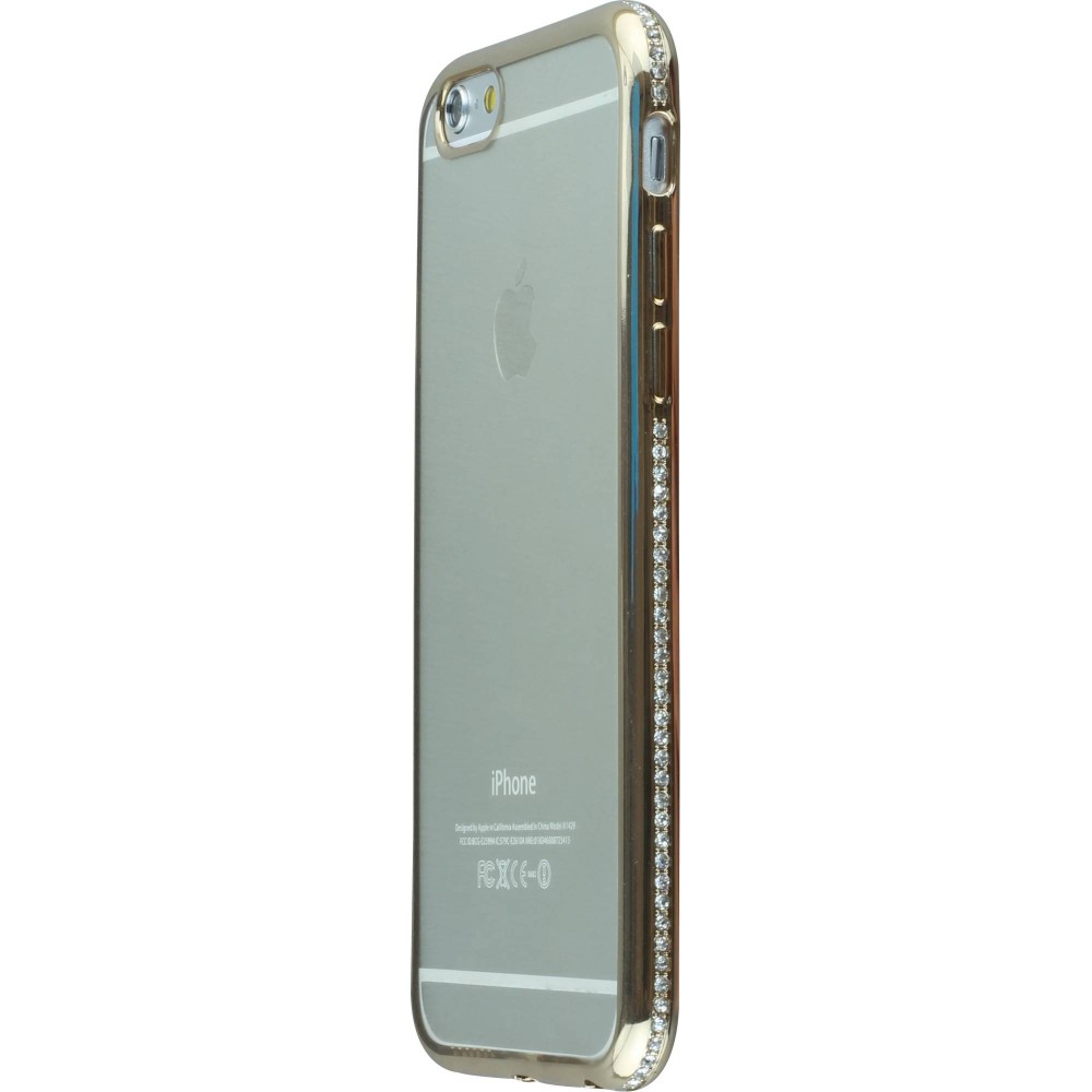 Coque iPhone 6/6s - Bumper Diamond - Or