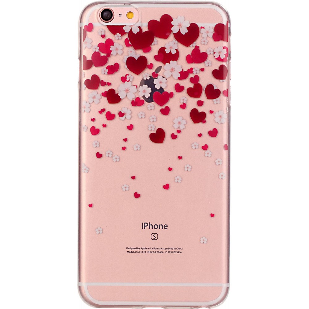 Coque Samsung Galaxy S8+ - Gel coeurs