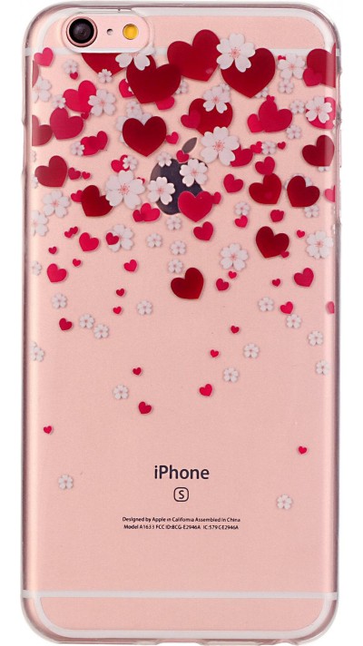Coque Samsung Galaxy S8+ - Gel coeurs