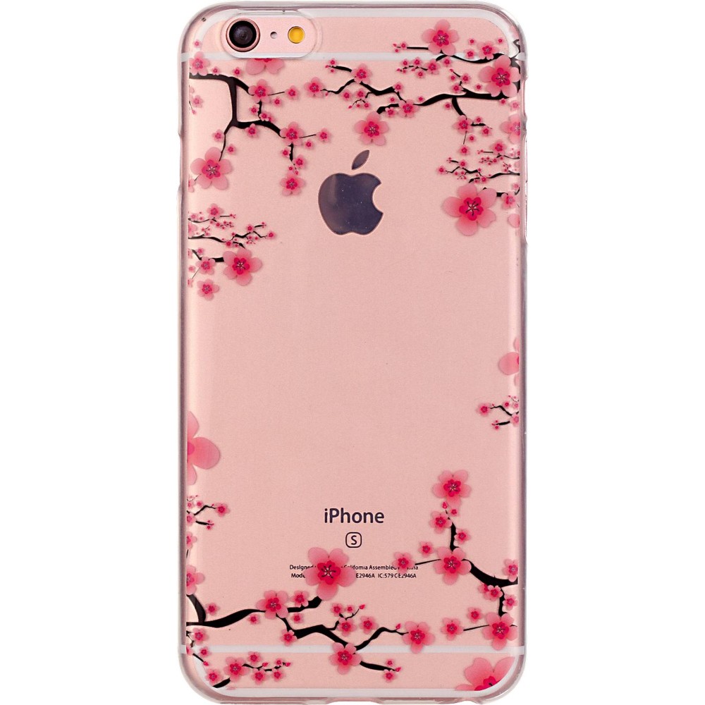 Coque iPhone 6/6s - Gel petites fleurs