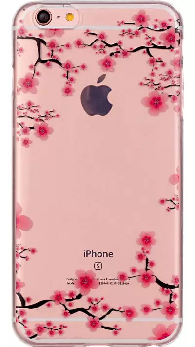 Coque iPhone 6/6s - Gel petites fleurs