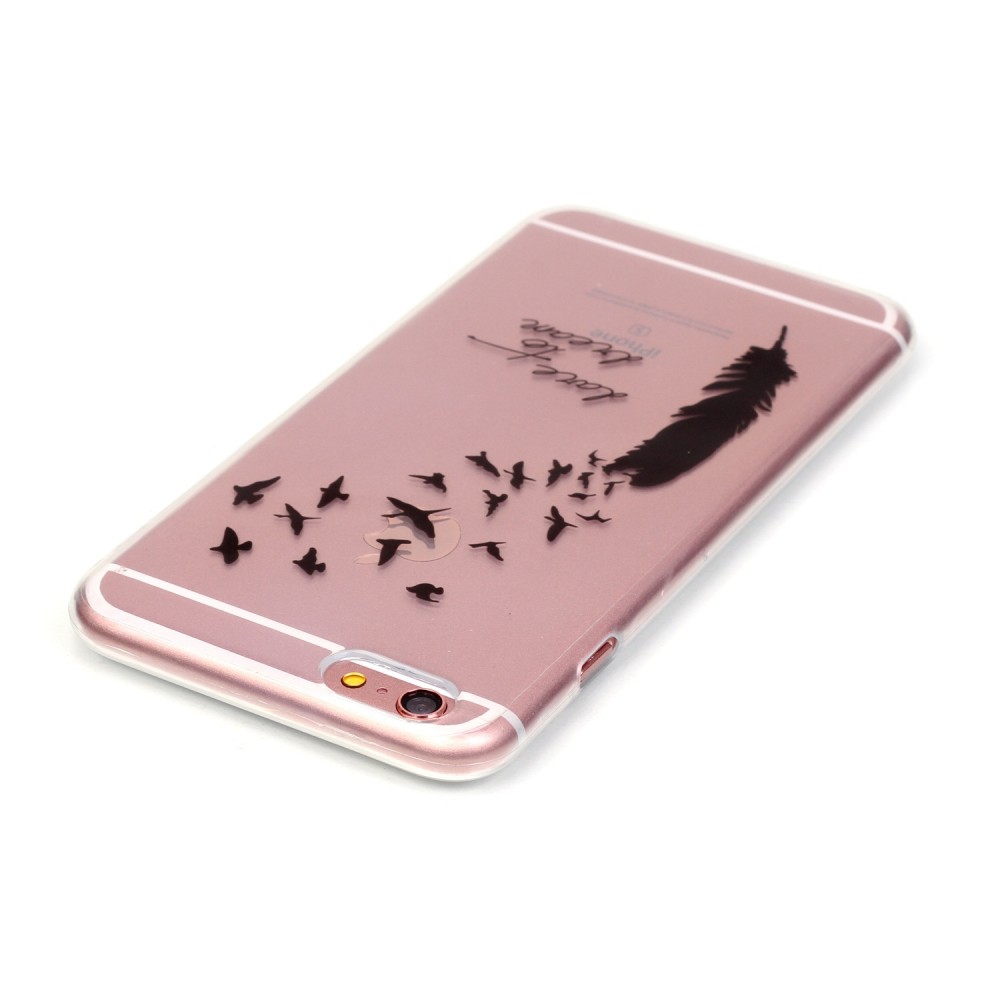 Coque Huawei P9 - Gel plume dare to dream