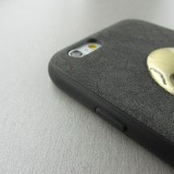 Coque iPhone 6/6s - Gold Skull - Noir