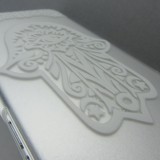 Hülle iPhone 6/6s - Henna White Hamsa