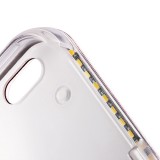 Hülle Samsung Galaxy S8+ - Lumee Selphie LED - Weiss
