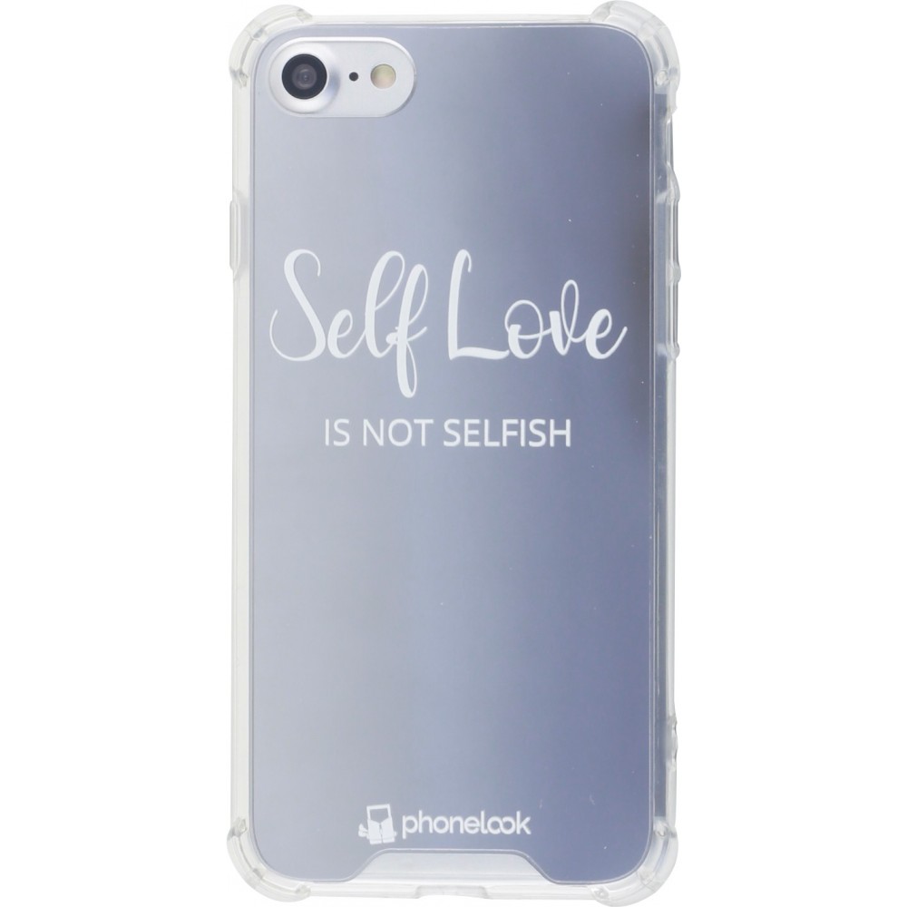 Coque iPhone 7 / 8 / SE (2020, 2022) - Miroir Self Love