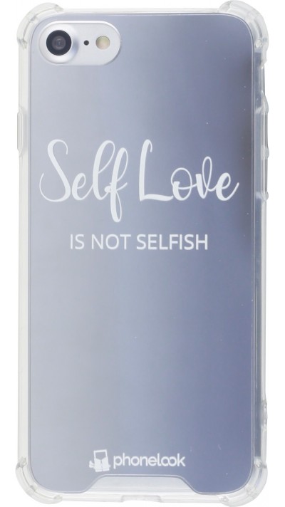 Coque iPhone 7 / 8 / SE (2020, 2022) - Miroir Self Love
