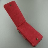 Hülle iPhone 6/6s - Wallet Luxury leather - Rot