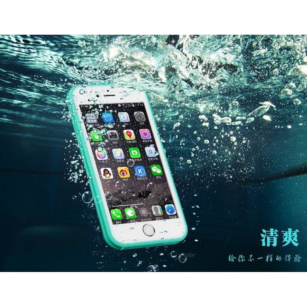 Hülle iPhone 6/6s - Water Case - Schwarz
