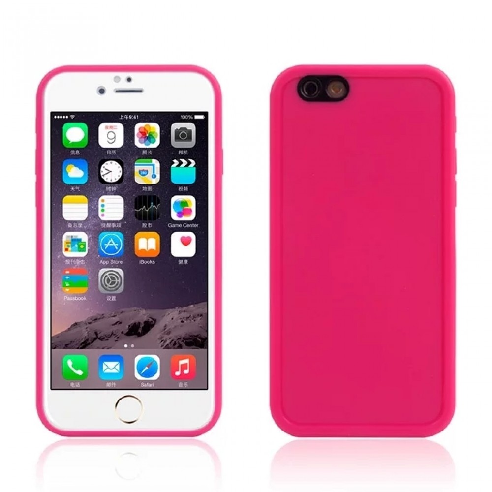 Coque iPhone X / Xs - Water Case - Rose